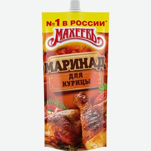 Приправа пищевкусовая Махеевъ маринад д/курицы горчичный с дозатором 300г д/п