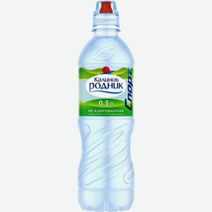Вода питьевая негазированная Калинов Родник, 0.5 л спорт
