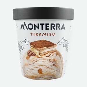 Мороженое Monterra Тирамису, 480 мл