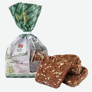 Хлеб Альпийский ПЕКО заварной, ржано-пшеничный, 0.3кг