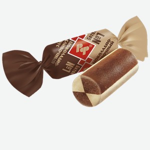 Конфеты Батончики шоколадно-сливочный вкус РОТФРОНТ 1кг