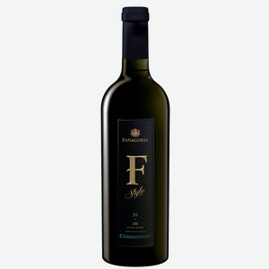 Вино Фанагория Ф-СТИЛЬ Шардоне згу российское белое сухое 13,5% 0,75л