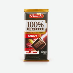 Шоколад горький  Чаржед Спорт  100гр