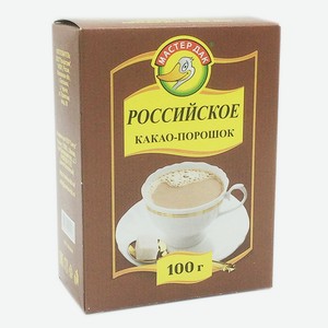 Какао порошок Мастер Дак 100г Российское