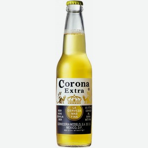 Пивной напиток Корона Экстра пастер.фильт. (4,5%) 0,355 л ст/б Мексика