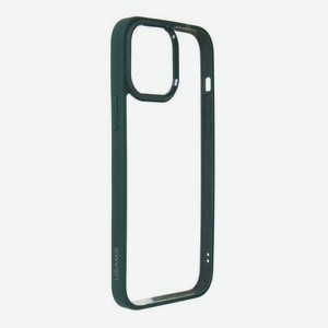Чехол (клип-кейс) Usams Apple iPhone 13 Pro Max US-BH771 прозрачный/зеленый (УТ000028123)