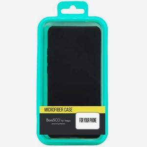 Чехол BoraSCO Microfiber Case для Xiaomi Redmi Note 11/ 11T/ Poco M4 Pro 5G черный