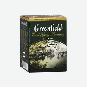 Чай GREENFIELD Earl Grey Fantasy черный аром. бергамот (100.00г)
