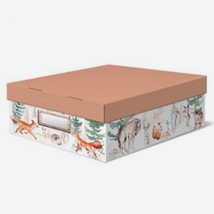 Коробка для хранения Лакарт Дизайн m 2 шт, 10х26х35см 9534