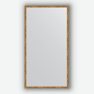 Зеркало в багетной раме Evoform золотой бамбук 24 мм 57х107 см