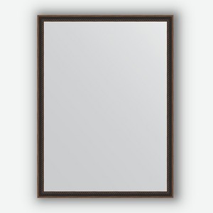 Зеркало в багетной раме Evoform витой махагон 28 мм 58х78 см