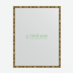 Зеркало в багетной раме Evoform золотой бамбук 24 мм 67х87 см