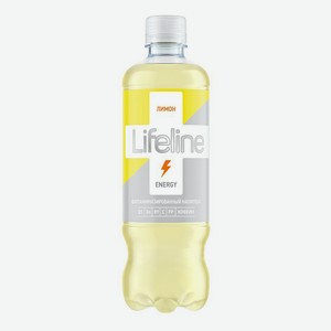 Напиток энергетический Lifeline Energy Лимон негазированный 0,5 л