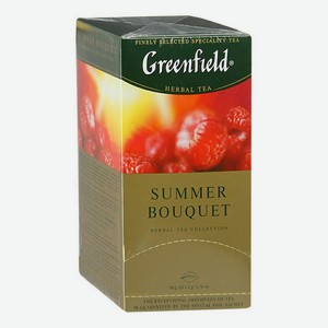 Чай фруктовый Greenfield Summer Bouquet в пакетиках 2 г х 25 шт