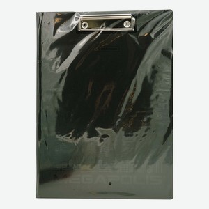 Папка-планшет ErichKrause Megapolis с зажимом А4 пластиковая черная