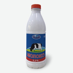 Молоко Экомилк 3,2%, 930мл