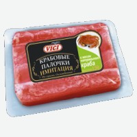 Крабовые палочки   Vici   с мясом натурального краба, охлажденные 170 г