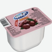 Йогурт фруктовый Без торговой марки Вишня 2,5%, 250 г