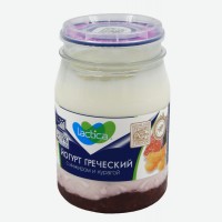 Йогурт   Lactica   Греческий с инжиром и курагой, 3%, 190 г