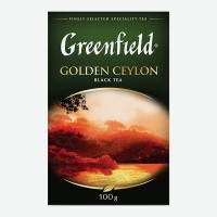 Чай   Greenfield   Golden Ceylon цейлонский черный крупнолистовой, 100 г