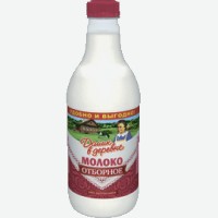 Молоко пастеризованное   Домик в деревне   3,7% отборное, 1400 мл