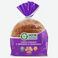 Хлеб   Энергия Здоровья   подовый с зернами и семенами нарезка, 300 г