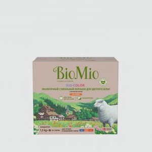 Стиральный порошок концентрат для цветного белья BIOMIO Bio-color 1500 гр