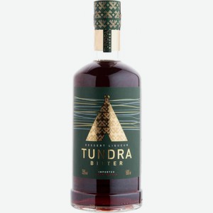 Ликёр десертный Tundra Bitter 35 % алк., Россия, 0,5 л