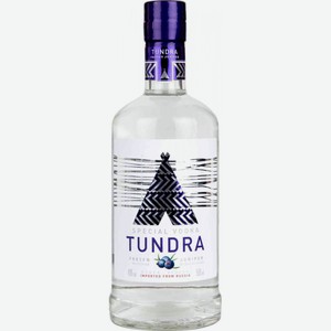 Водка Tundra Морозный можжевельник 40 % алк., Россия, 0,5 л