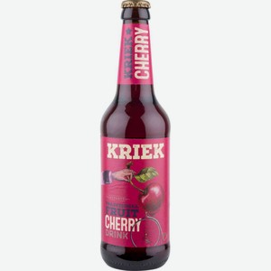 Пивной напиток Joy party Kriek Cherry фильтрованный пастеризованный 4,5 % алк., Россия, 0,45 л