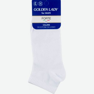 Носки мужские укороченные Golden Lady for Man Forte цвет: bianco/белый размер: 42-44