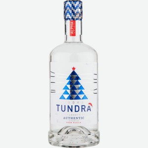 Водка Tundra Authentic 40 % алк., Россия, 0,5 л