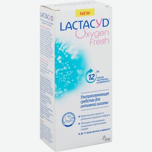 Средство для интимной гигиены ультраосвежающее Lactacyd Oxygen Fresh 12 ч, 200 мл