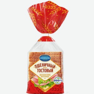 Хлеб Коломенское Пшеничный Тостовый, нарезка, 320 г