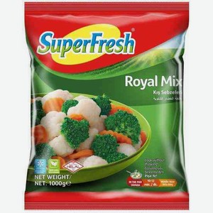 Овощная смесь замороженная Super Fresh Зимний микс, 450 г