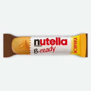Шоколадный батончик Nutella B-Ready с ореховой пастой и какао, 22 г