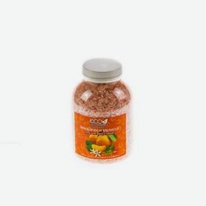 Соль Ecotherapy для ванн с пенной мандарин и мелисса 1,3 кг