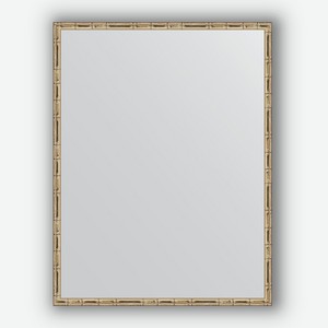 Зеркало в багетной раме Evoform серебряный бамбук 24 мм 67х87 см
