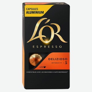Кофе L’or Espresso Delizioso в капсулах, 10 шт., 52 г