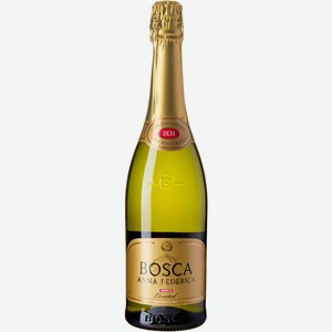 Напиток плодовый алкогольный Bosca Anna Federica Limited газированный белый сладкий 7,5%, 0.75 л