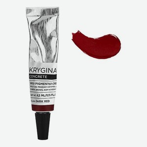 Многофункциональный высокопигментированный крем для макияжа Concrete 4,5мл: Dark Red