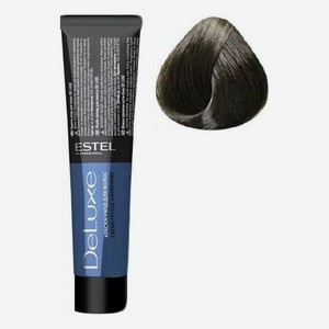 Краска-уход для волос De Luxe 60мл: 5/11 Светлый шатен пепельный интенсивный