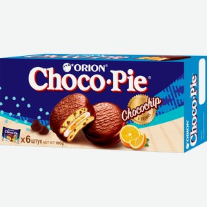 Пирожное  Чоко пай  с кус. шоколада в глазури 180г, Орион