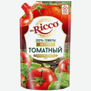 Кетчуп  Мистер Рикко  томатный д/п 300г