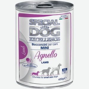 Корм для собак Special Dog Excellence Chunkies Ягненок для мелких пород 400 г