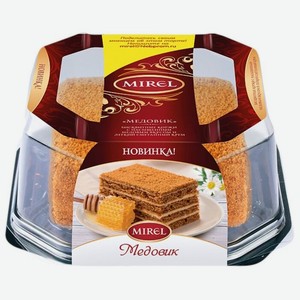 Торт Mirel Медовик со сметанным кремом, 550 г