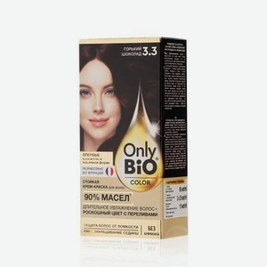 Крем - краска для волос Only Bio Color 3.3 , Горький шоколад , 115мл