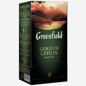 Чай Гринфилд черный Голден Цейлон 25шт