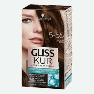 Краска для волос Gliss Kur Уход & Увлажнение 5-65 Лесной орех 142.5мл