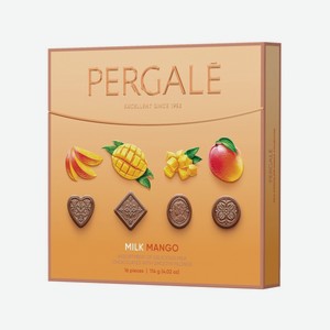 Набор конфет Pergale Mango Collection в молочном шоколаде, 114 г